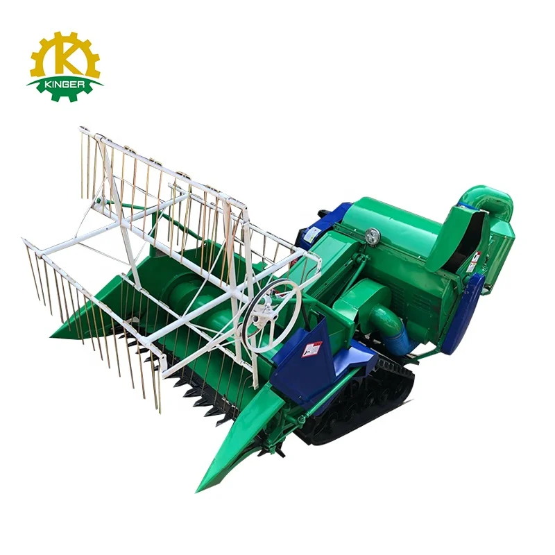 China Best Quality  4L-0.6 Gear Drive Mini Combine Harvester