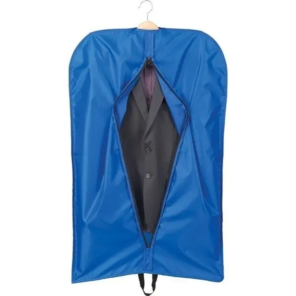 convenient foldable peva zipper garment bag suit cover