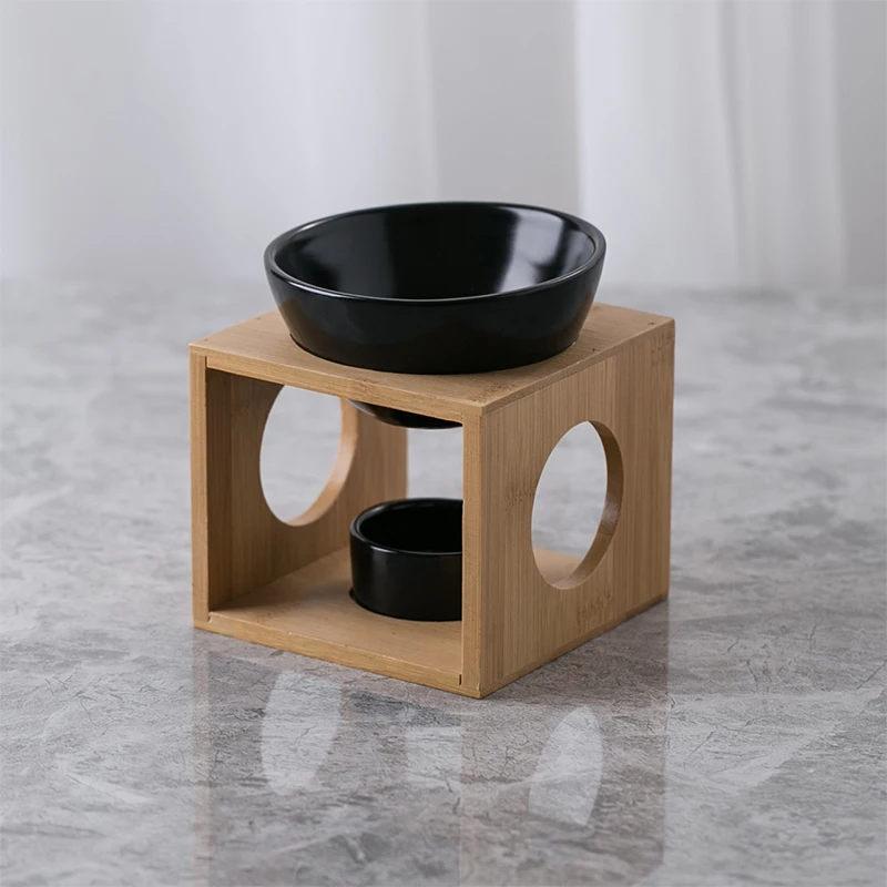 Ceramic Aroma Candle Warmer Perfume  Lamps Tealight fragrance Oil Essential Incense Burner