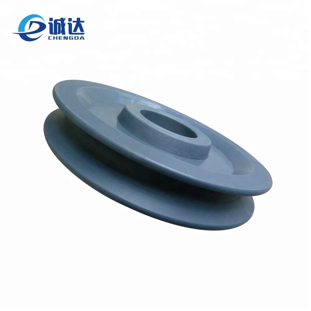 High strength plastic wire rope pulley Nylon elevator wheel sheaves