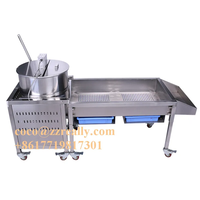 2022 Commercial Popcorn Machine/American Spherical  stainless steel  various flavors of popcorn Spherical popcorn machine