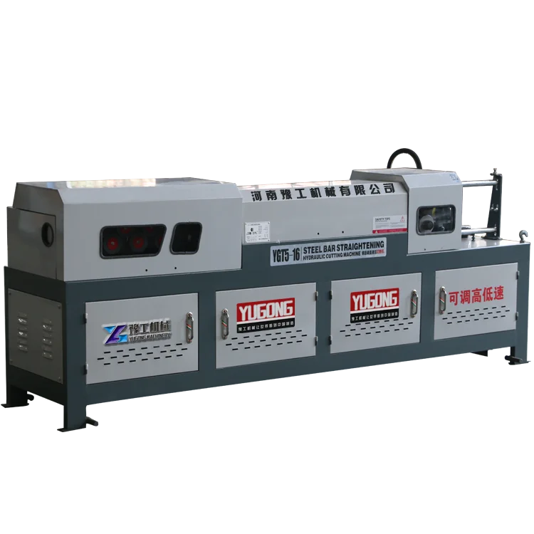 Professional manufacturer rebar straightening and cutting machine