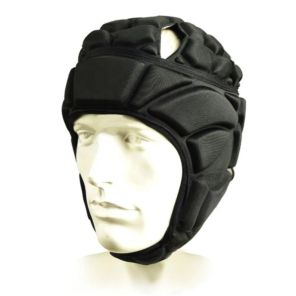 Size Customized Soft Padded Headgear Soccer Helmet Rugby Cap