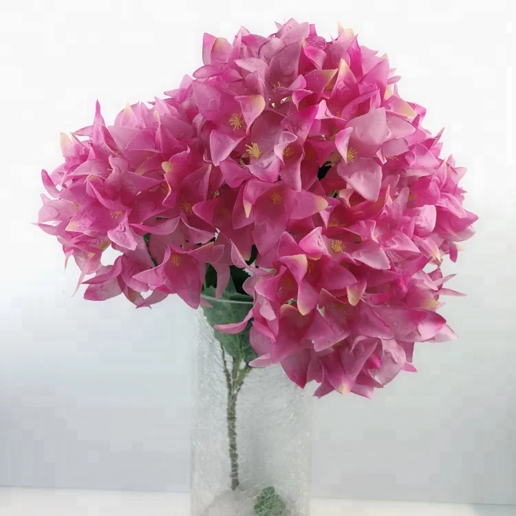 Artificial plum cherry blossom bougainvillea speetabilis