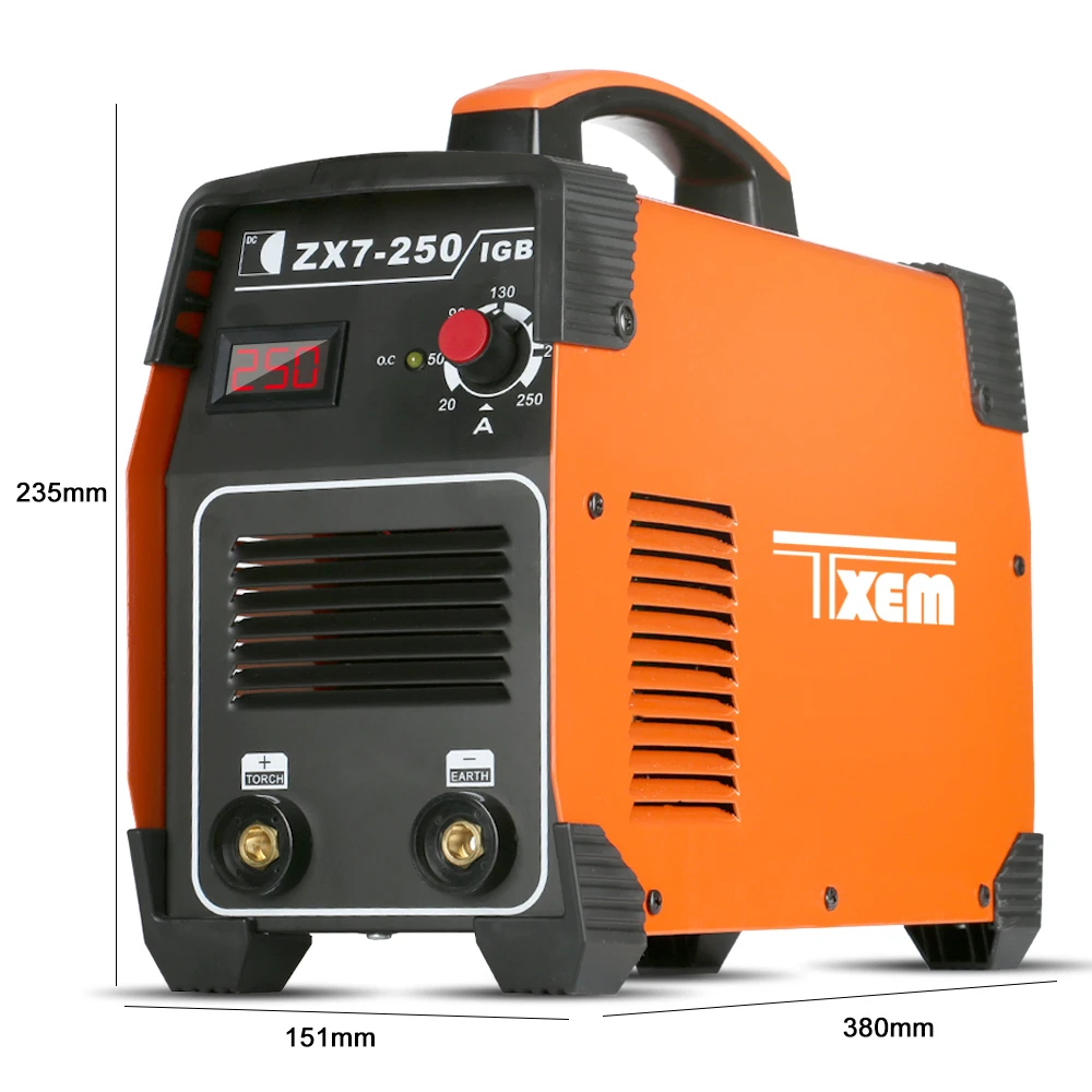 DC Inverter 250 Amp Inverter DC Arc Welder/MMA Welding Machine