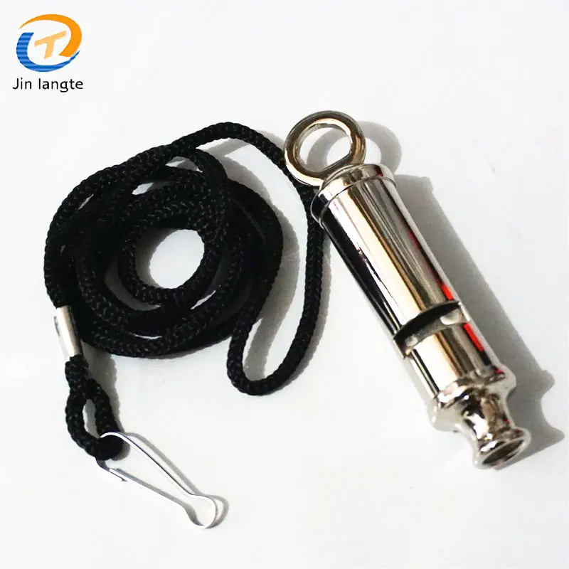 Высококачественный медный безопасный свисток для собак на заказ со шнурком новейший металлический