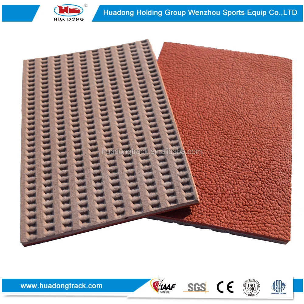 
indoor rubber running track surface, rubber athletic track 