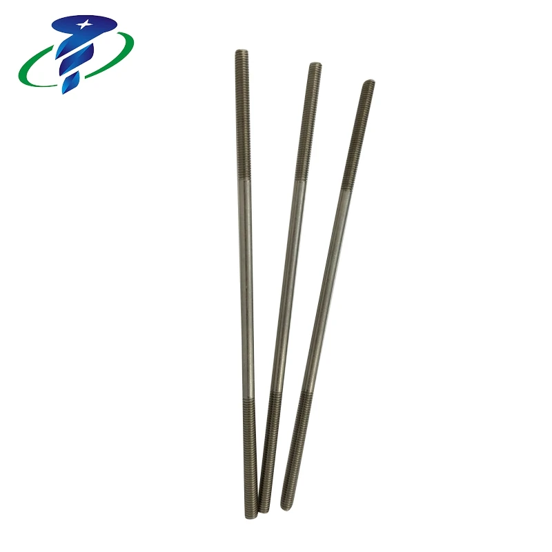 Factory Price Stainless Steel Rod Double Threaded Screw