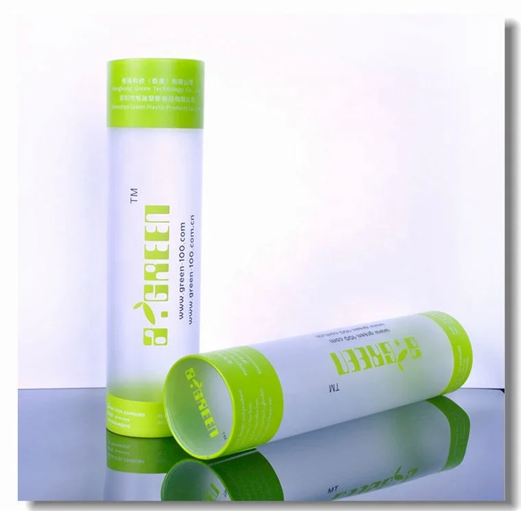 Transparent Small Clear PVC Tube packaging Cylinder Box