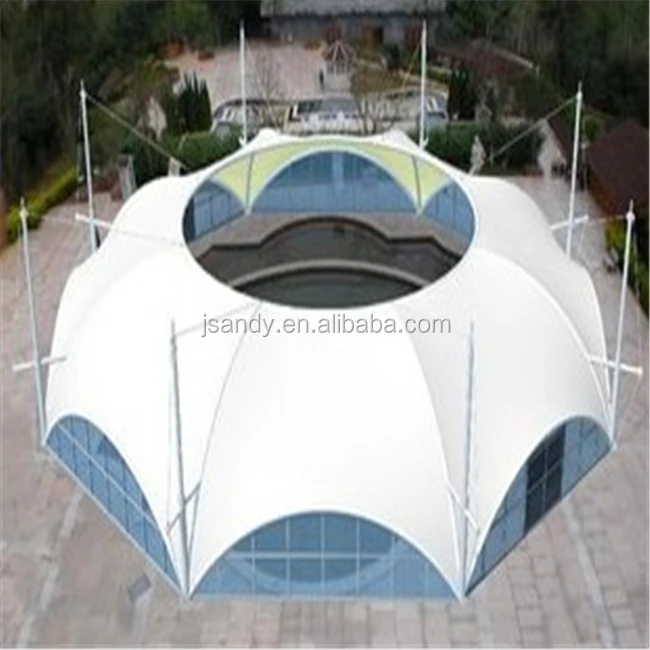 New design architecture tensile structure roof membrane doom structure