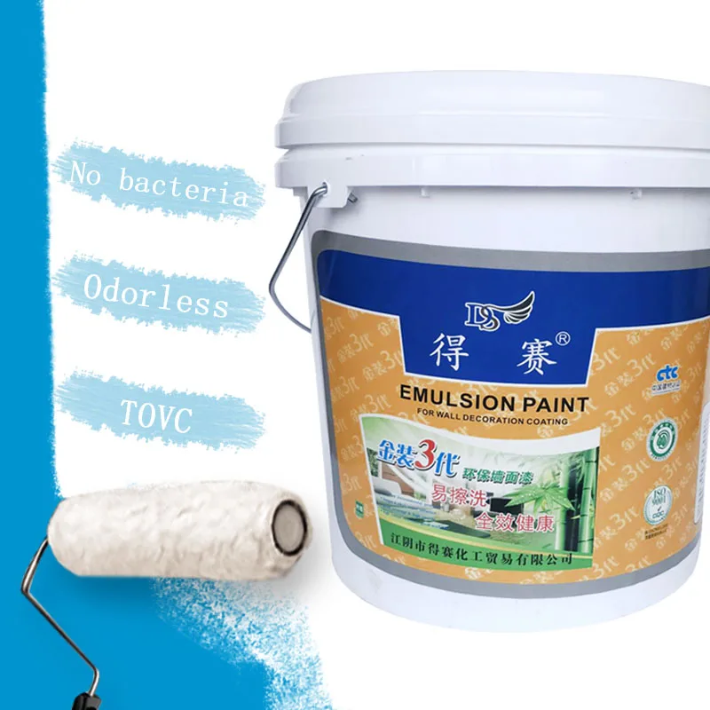 
Interior Wall Coating Latex Emulsion Paint, Wall Paint for Interior Decoration// 