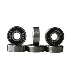 Wholesale Cheap 608 ABEC-7  skate longboard bearing with square plastic box