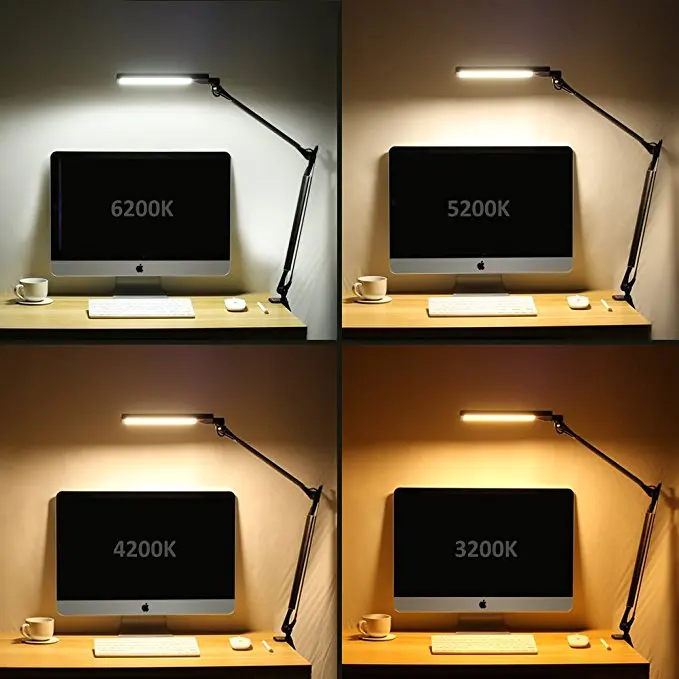 Modern Office Adjustable Led table reading light nail table lamp