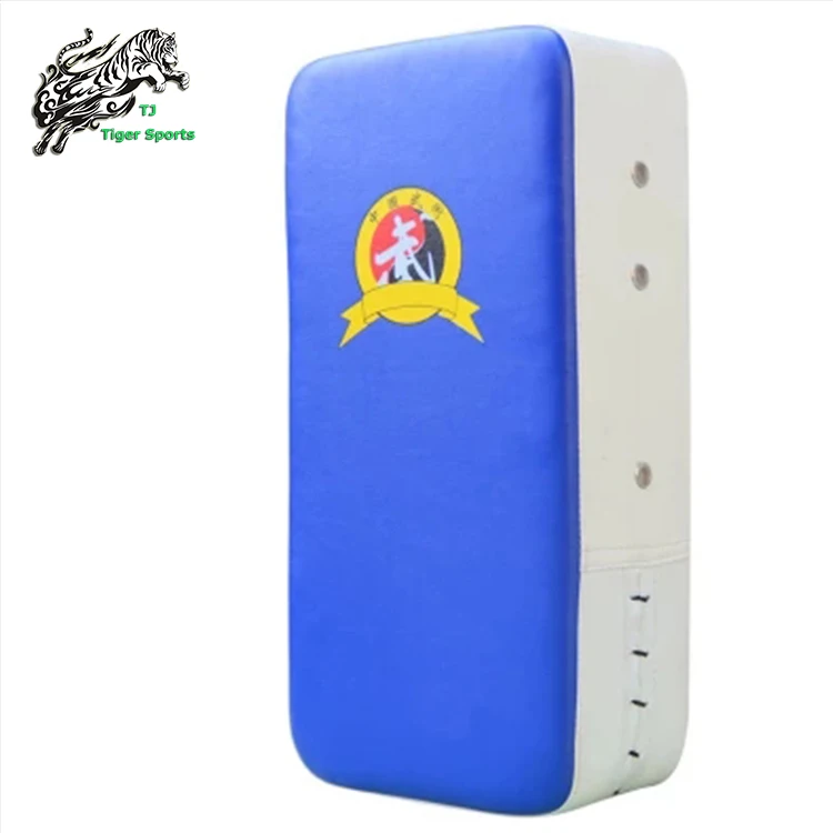 PU Leather Thai Pad for MMA Kicking Training Equipment