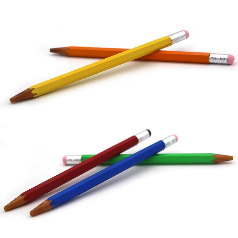 
Wholesale New Style Pencil Shaped Funny Stylus Mechanical Pen 