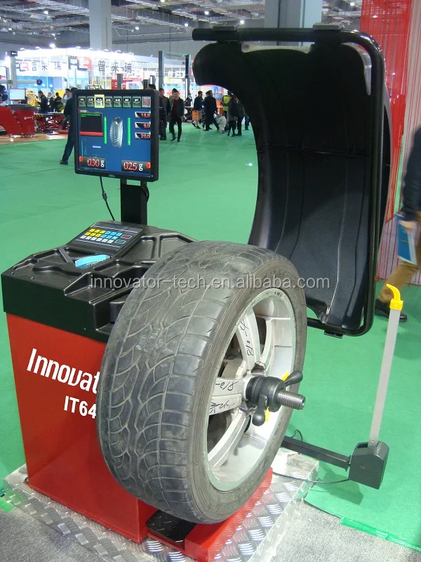 full automatic video display car wheel analyzer for balancing tire IT644