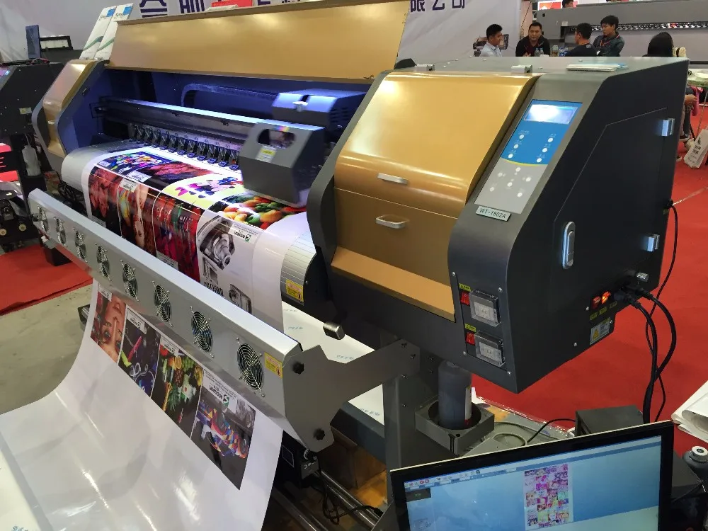 Funsunjet 1,8 м Eco-Solvent плоттер резак баннер Flex машина