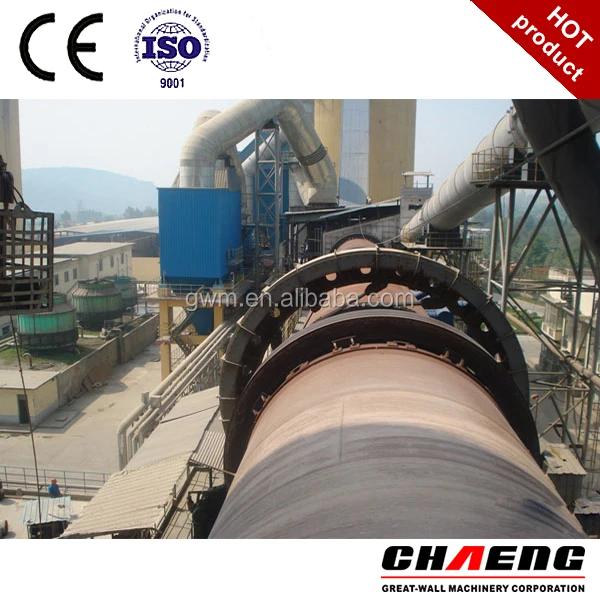 Вращающаяся печь для цементного клинкера обжига линия для продажи