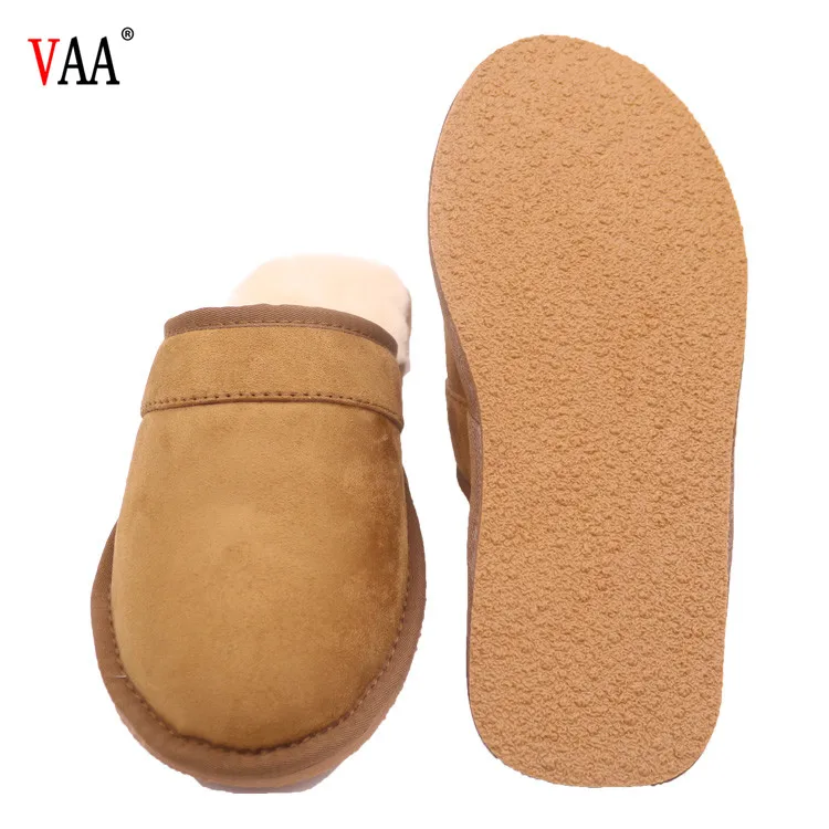 AN-CF-100 Genuine Leather And Lining Sheepskin Latest Design Wholesale Slippers From China,China Wholesale Slippers