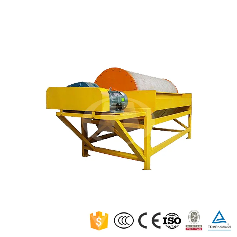 Wet or dry magnetic separator concentrator/ iron ore beneficiation plant