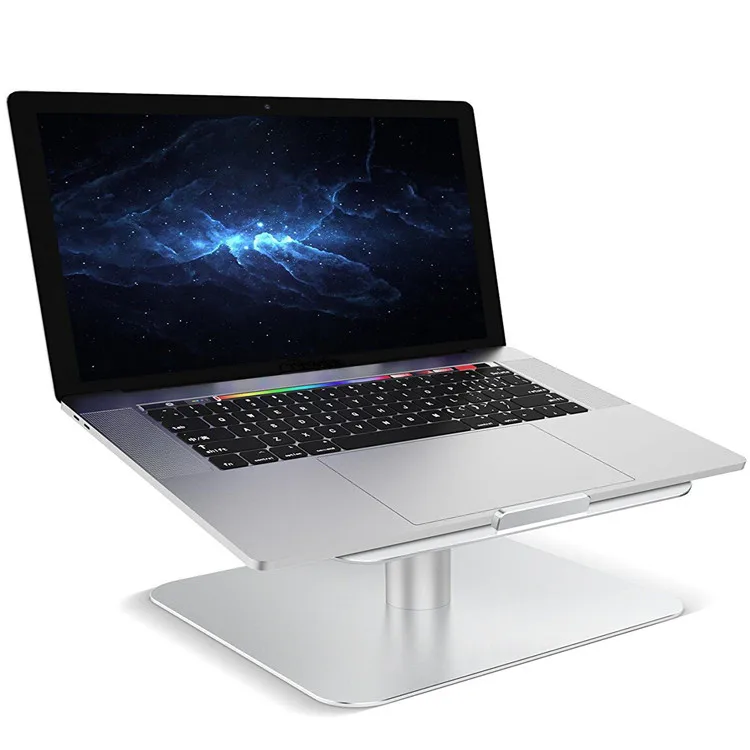
360 degree rotating portable laptop stand aluminum 