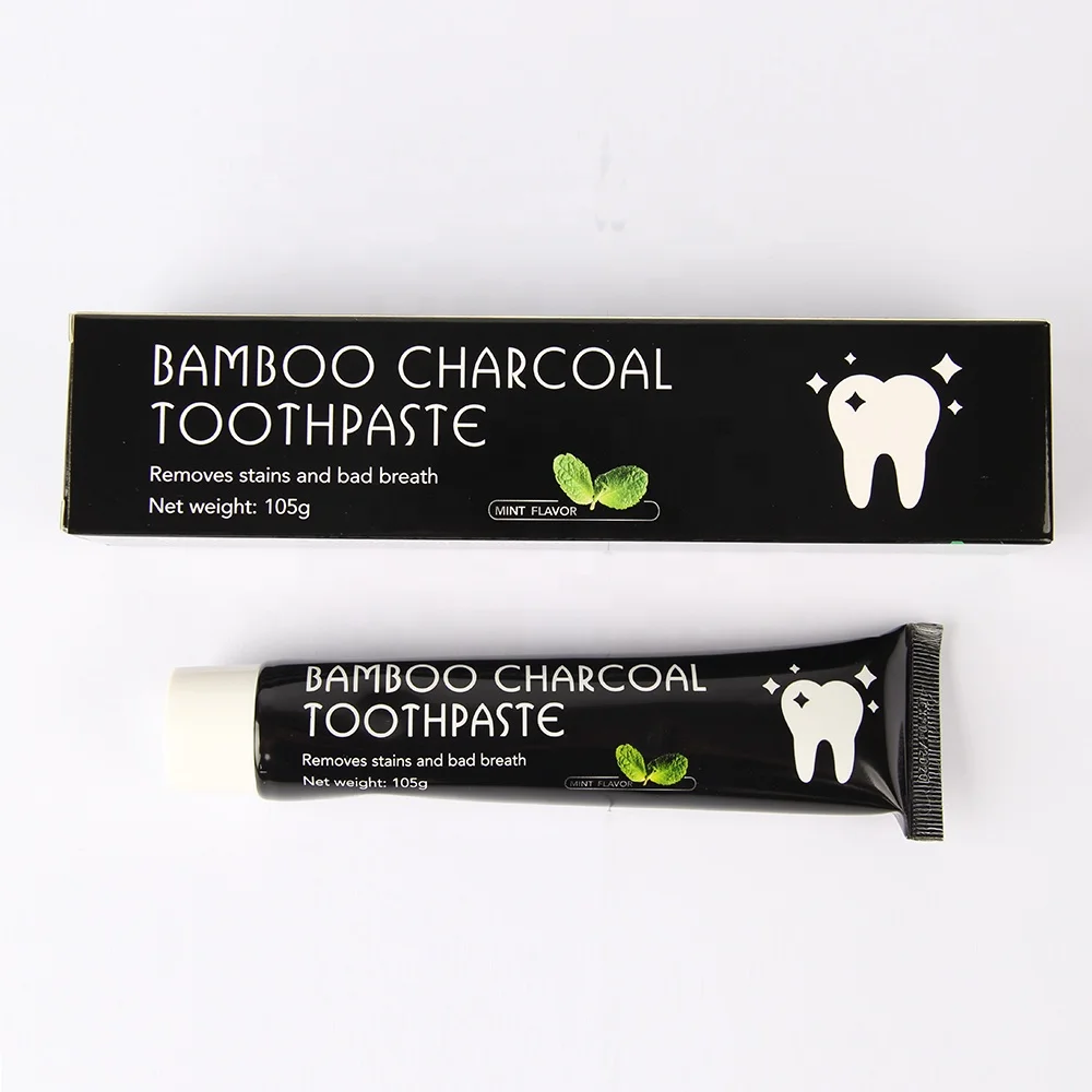 OEM Manufacturer Natural Activated Charcoal Oral Hygiene Dental Teeth Whitening Charcoal Toothpaste