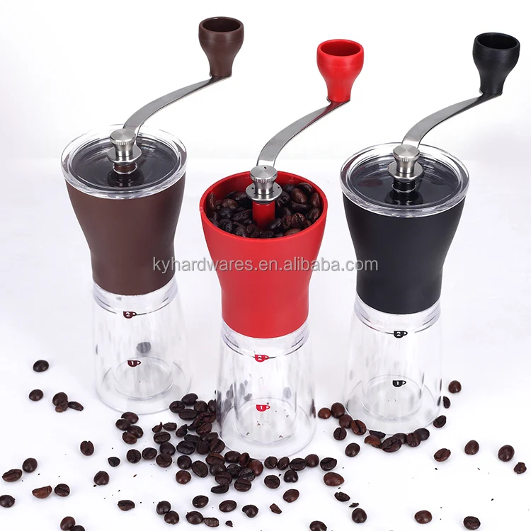 USA UK Ceramic Burr Manual Coffee Grinder Stainless Steel Coffee Grinder