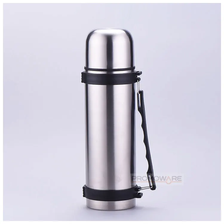 Custom Logo Vacuum Insulated Travel Thermos Private Label Stainless Steel Travel Thermos with Handle CC0024-1200