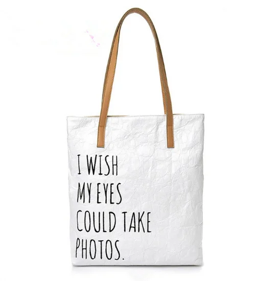 BSCI Certified Factory washable tyvek bag Dupont paper bag durable personalized style