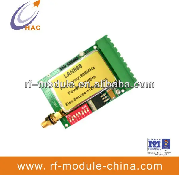 анти- вмешательства узкая полоса ism частоты 868 мгц 16 каналов вч модуль