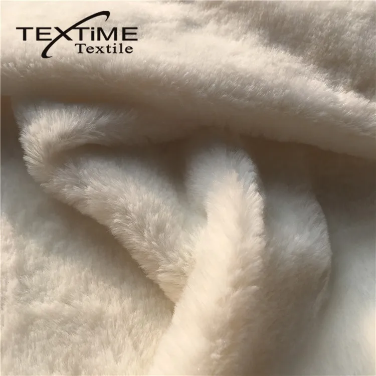 Best Choose Velvet Rabbit Textile Faux Fur Fabric For Garment Toy