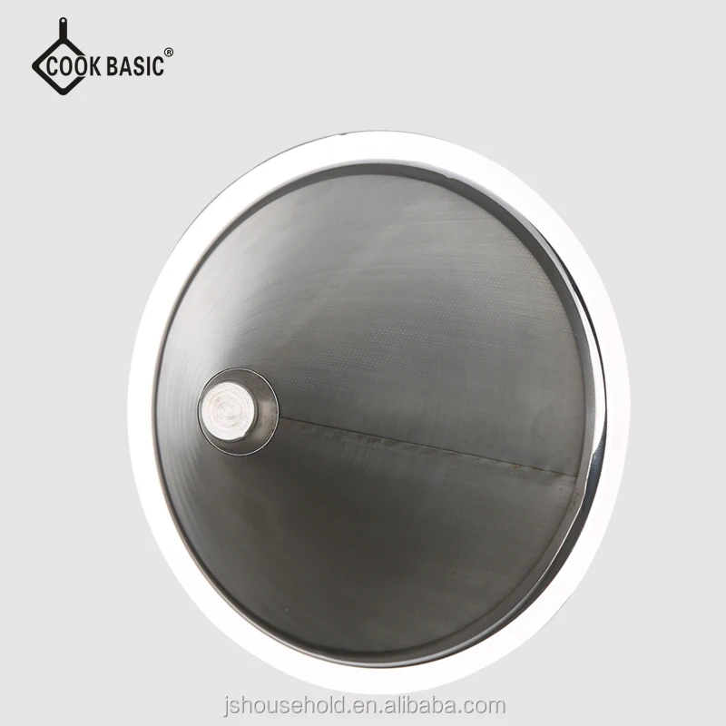 Steep Discount Stainless Steel Tea Dripper Pour Over Coffee Filter Dripper Bag with Stand