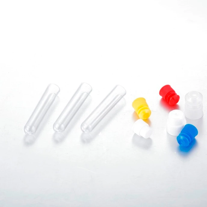Пластиковые пробирки, 12x75 мм круглая Нижняя испытательная трубка
