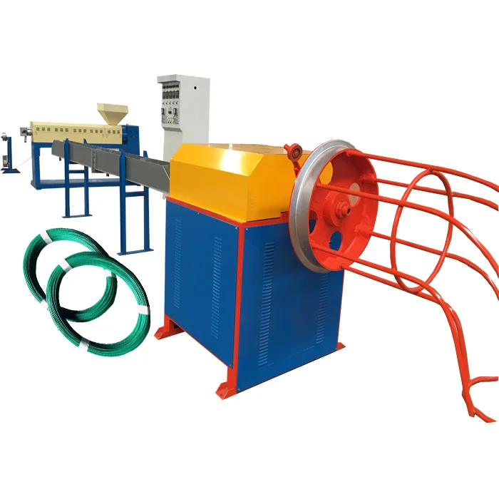 hot sale & high quality pvc wire coated line machine for PVC chain link fence