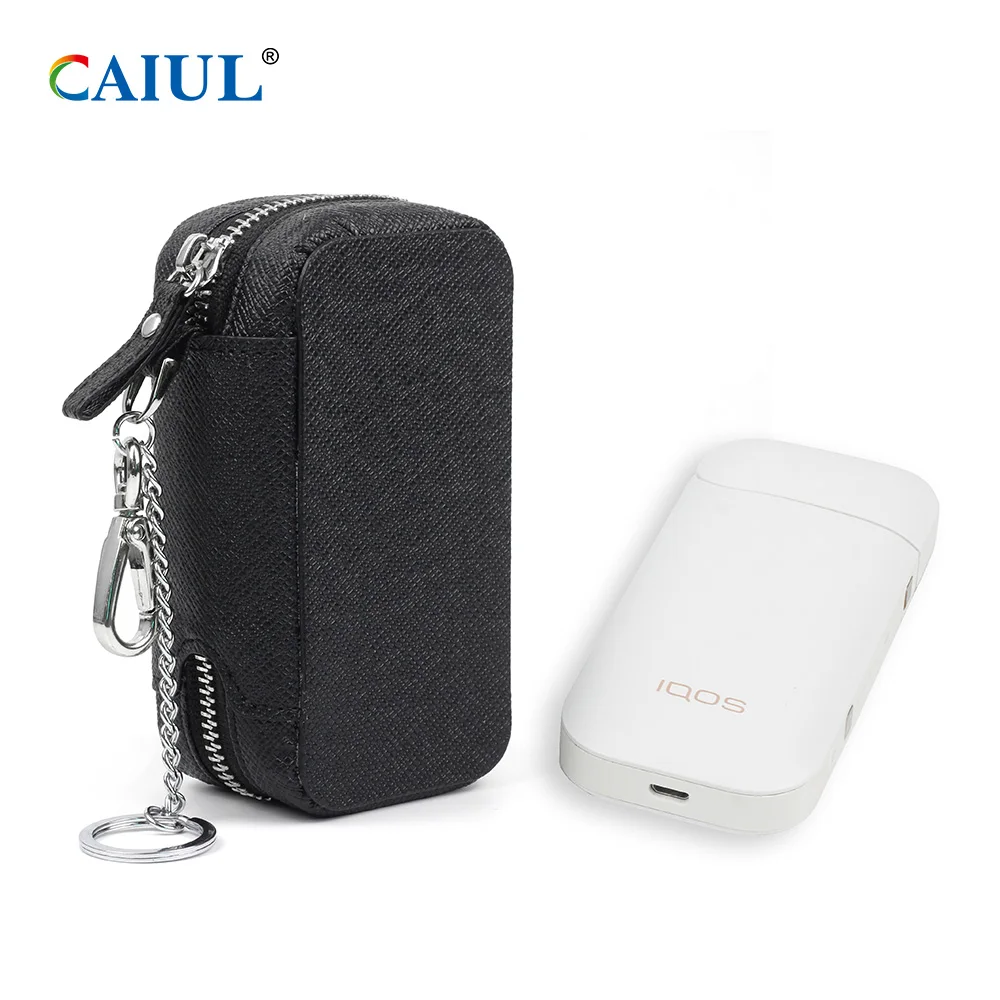 
for IQOS 3 / Multi Black Zipper Handheld Protector Case with Strap 