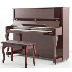 easy to open market model HD-L123 keyboard piano digital piano vertical piano in wooden color