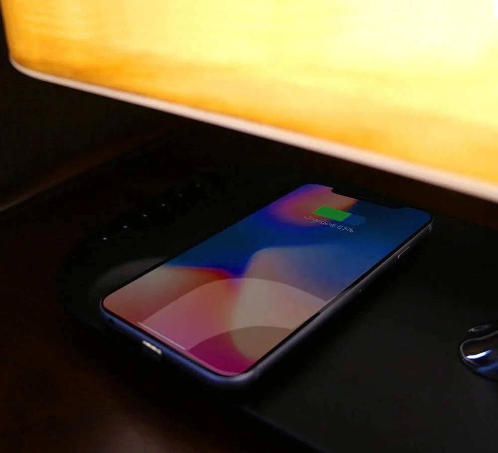 YT-M1602-B2 Tree Lamp Speaker Bluetooths Speaker Wireless Charging Led Lamp Atuo Sleep Mobile Phone Wireless Charger