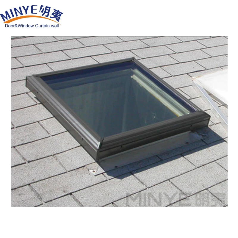 Good Quality Aluminum Skyview Roof Window Roof With The Sun Shade Blinds