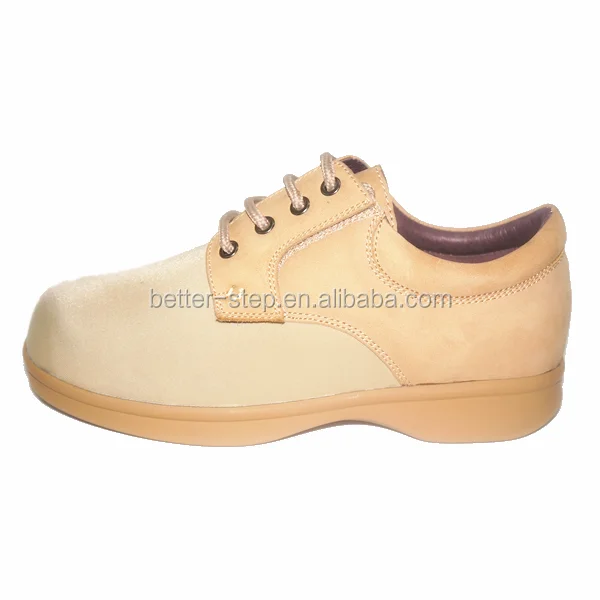 Genuine Leather diabetic shoes men,Hand Made Diabetic Feet Shoes For Width feet