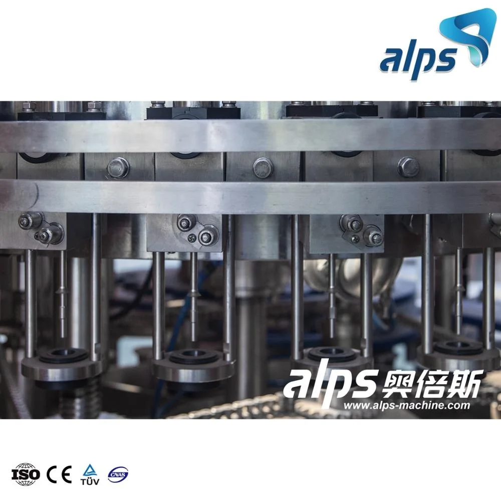 Automatic Rotary Monoblock Type Glass Bottle Fruit Grape Wine Liquor Whisky Beer Bottling Plant Filling Machine