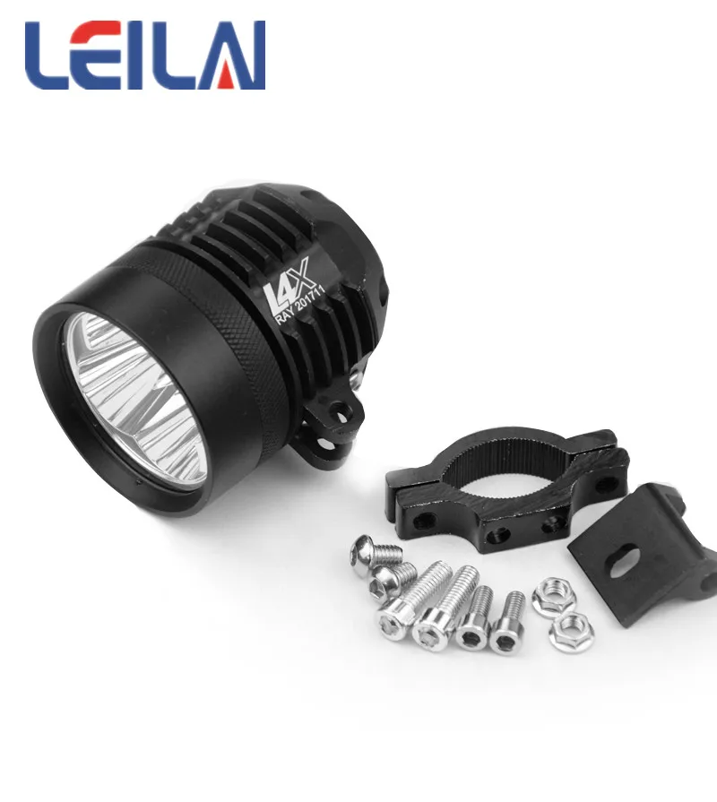 L4X 4500LM 6000K Auxiliary Working Lights Spot Beam LED Motor Headlamp