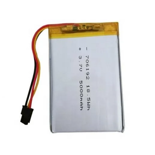 706192 3.7V 5000mAh with PCB UN38.3 Approved Lipo Rechargeable Battery