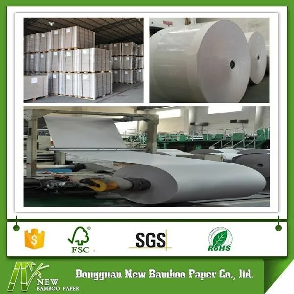 высокое качество ламинированных серый макулатурный картон производственную