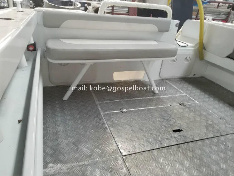 5.9m(20ft) Offshore Plate Center Console Boat With T-Top