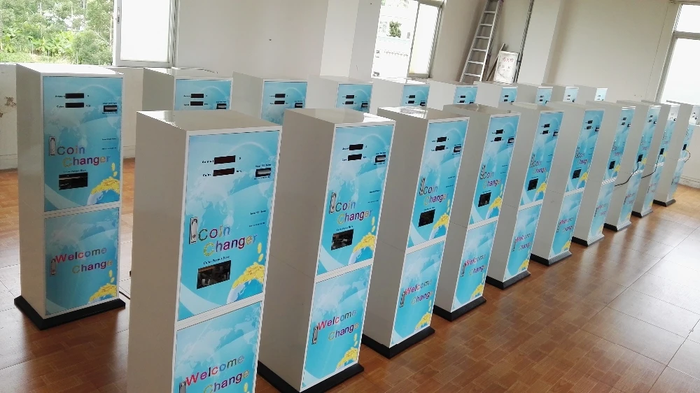 Coin and Bill Exchange Machine