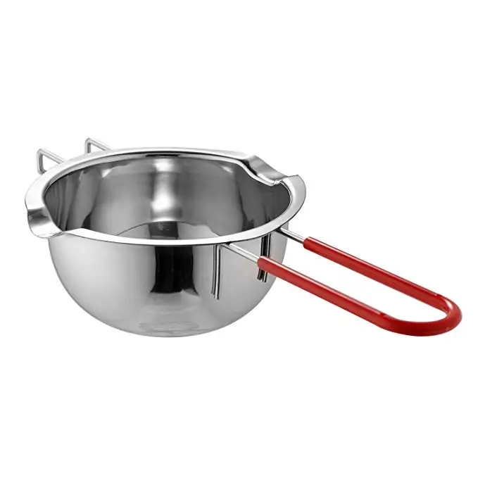 Stainless Steel Backing Tool Boiler Pot with Silicone Handle Butter Caramel Chocolate Melting Pot