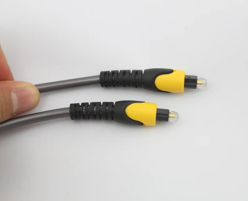 High Quality Dual Color Mold Optical Fiber Digital Audio Cable Toslink M/M Lead for Home Theater HDTV  Laptop DVD