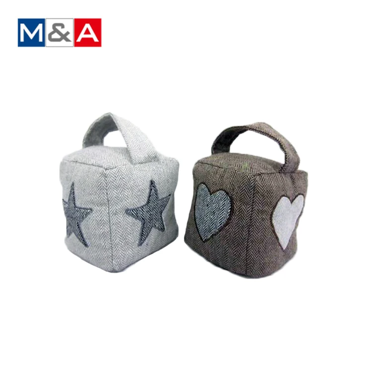 
Durable home use bean bag bottom door draft stopper 