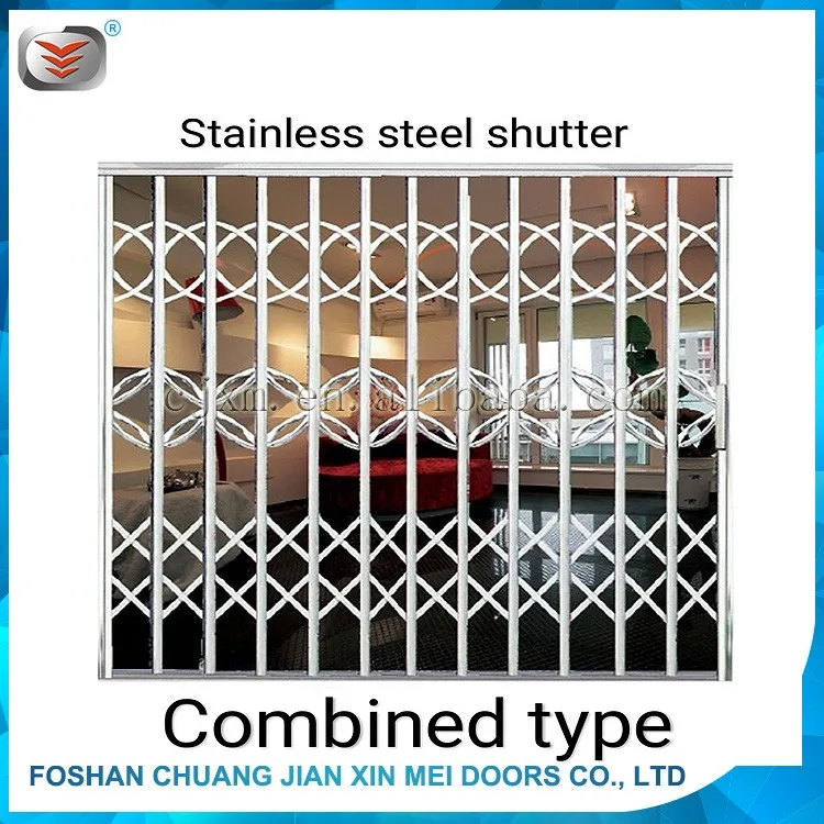 Modern Retractable Stainless Steel Pull Gate