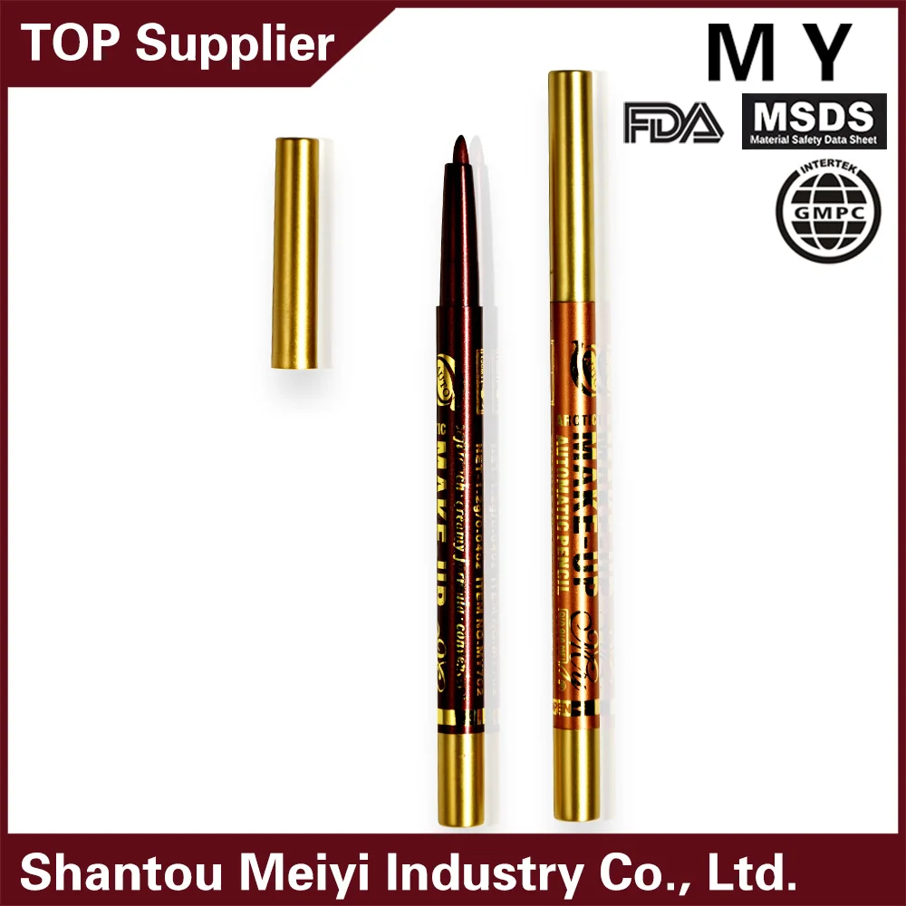 waterproof eyeliner,auto pencil of eyeliner,Long-lasting multi-color eyeliner MY702